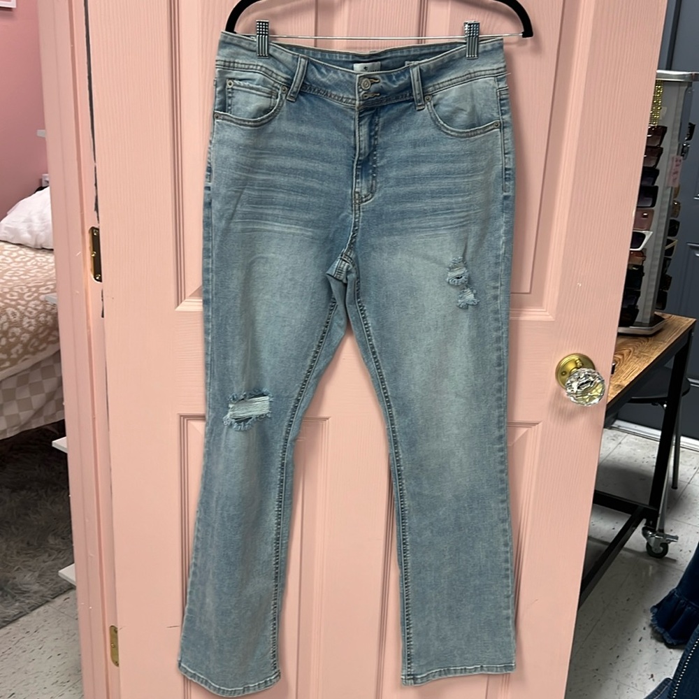 Women’s sz 14 midrise slim boot nwot true craft jeans